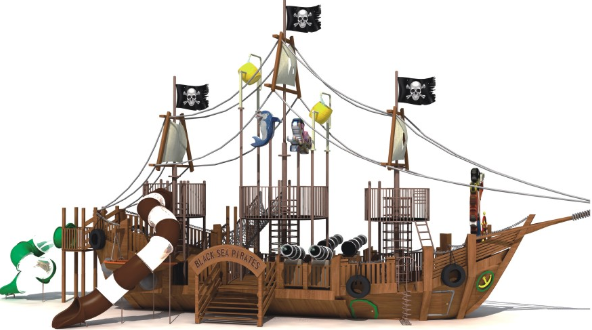 常见的大型户外河北非标定制滑梯的材质都有哪些？